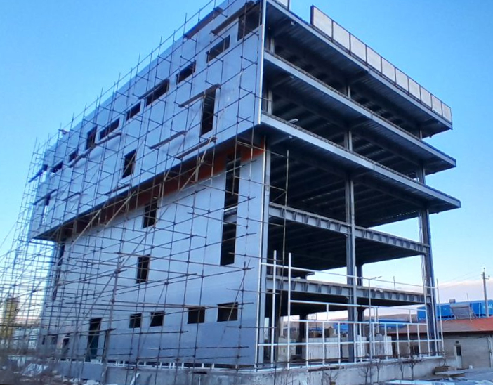 Construction of Building No. 4